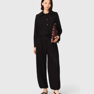 Pantalón sarouel metalizado