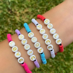 Personaliza Tu Pulsera Letra